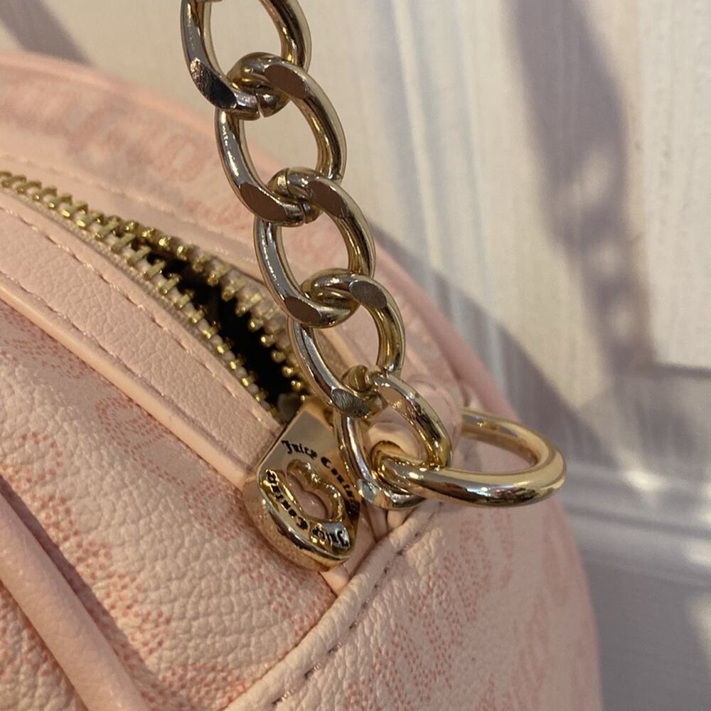 BNWT JUICY COUTURE Flawless Dome Satchel Bag in Powder Blush Pink - Picture 9 of 9